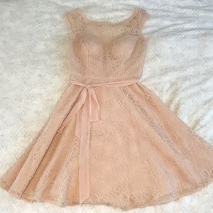 Gorgeous, romantic blush bridesmaid’s dress!!